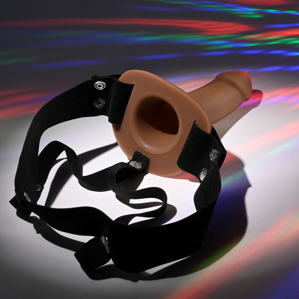 Selopa OUR FIRST HOLLOW STRAP ON DARK - Brown 16.3 cm Hollow Strap-On