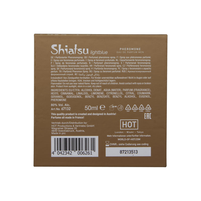 Shiatsu Pheromone Eau De Parfum Men - Light