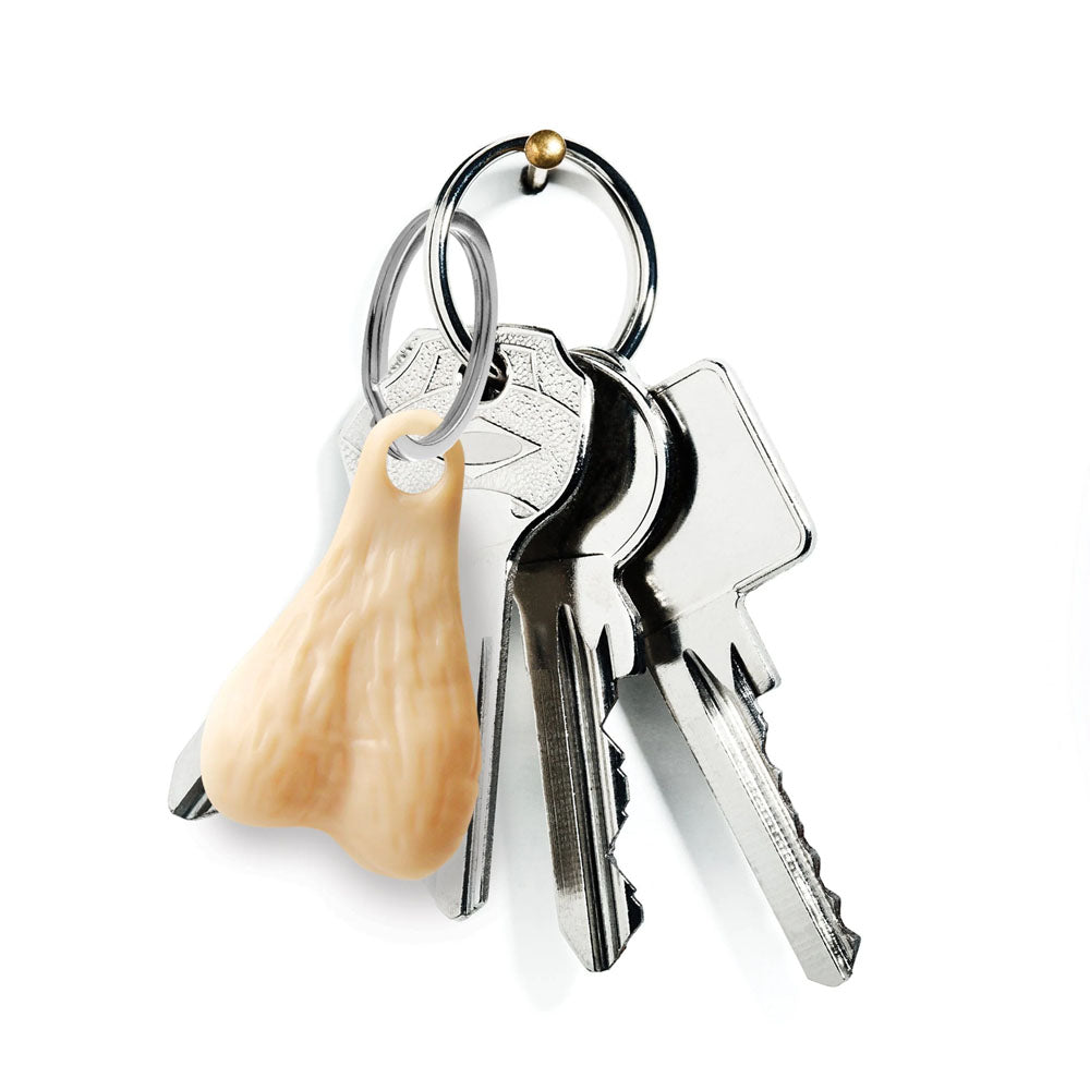 Big Ballers Nuts Keychain - Light - Novelty Keychain