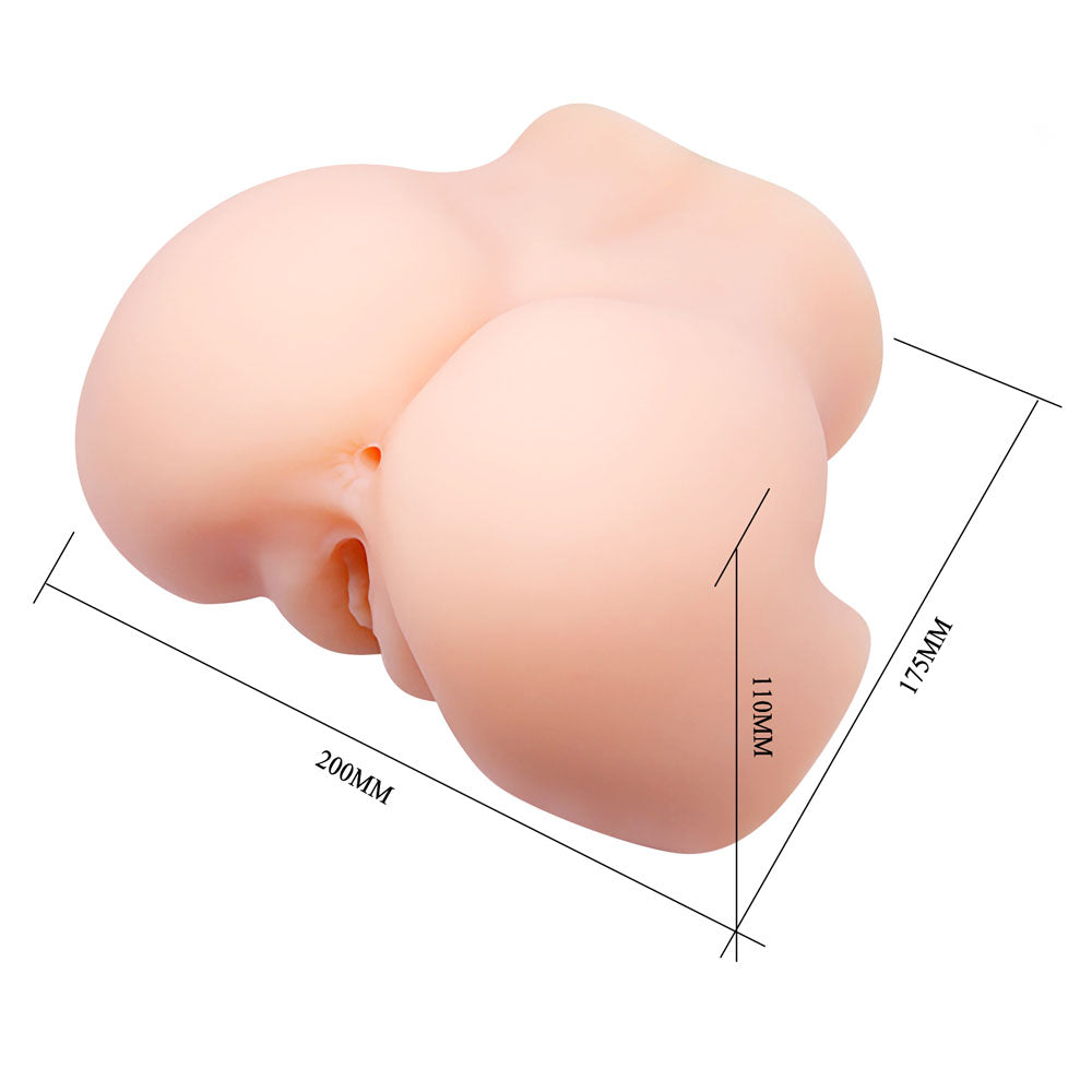 CRAZY BULL VERONICA Vibrating Torso - Flesh Vibrating Torso Masturbator