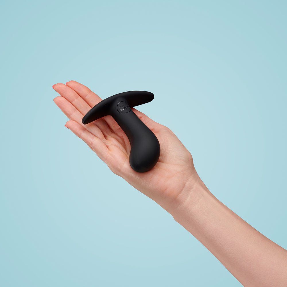 Fun Factory BOOTIE M black - Black 9.3 cm Medium Butt Plug