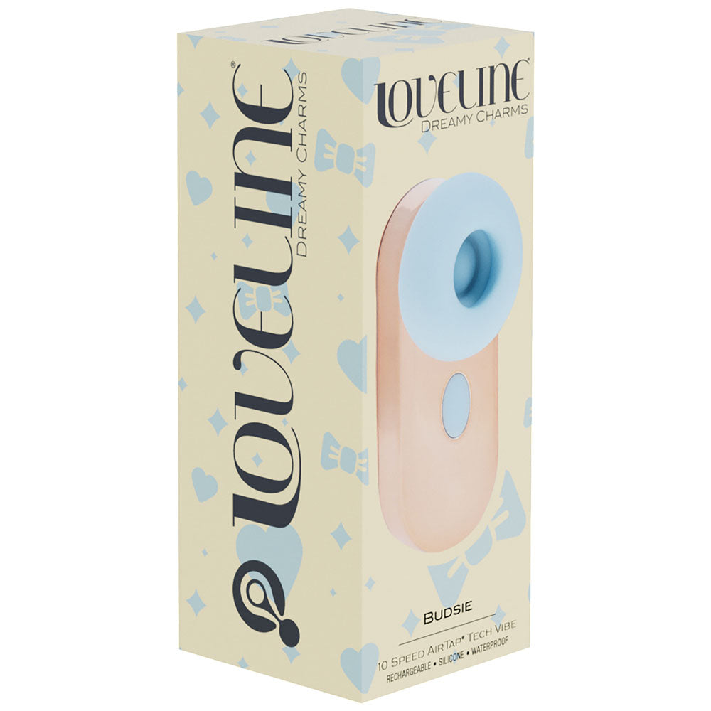 LOVELINE Budsie - AirTapTech - Counter Display of 20 - Rechargeable Air Tap Stimulator - Display of 20