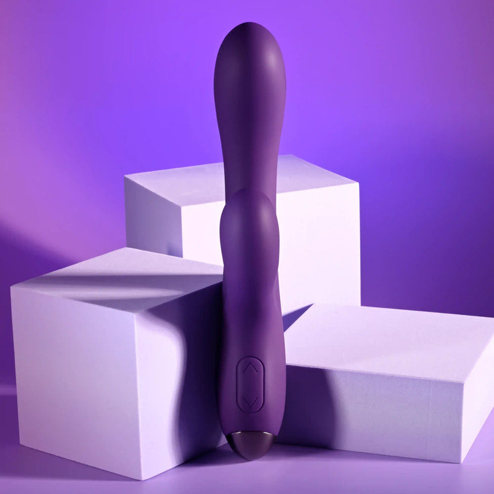 Playboy Pleasure NEW CRUSH - Purple 20.6 cm USB Rechargeable Rabbit Vibrator