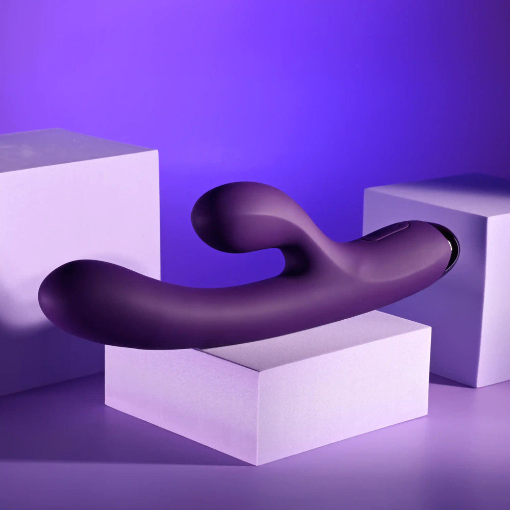Playboy Pleasure NEW CRUSH - Purple 20.6 cm USB Rechargeable Rabbit Vibrator