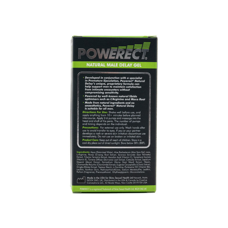 Powerect Natural Delay Serum